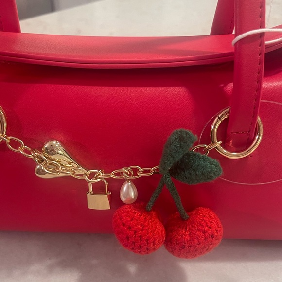 Red cherry charm handbag!!!! Urban expressions!! New tags!!! - Picture 8 of 10